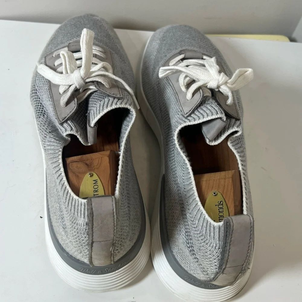 Wolf & Shepard 11 SupremeKnit Classic Gray Performance Trainer Sneaker Knit Shoe